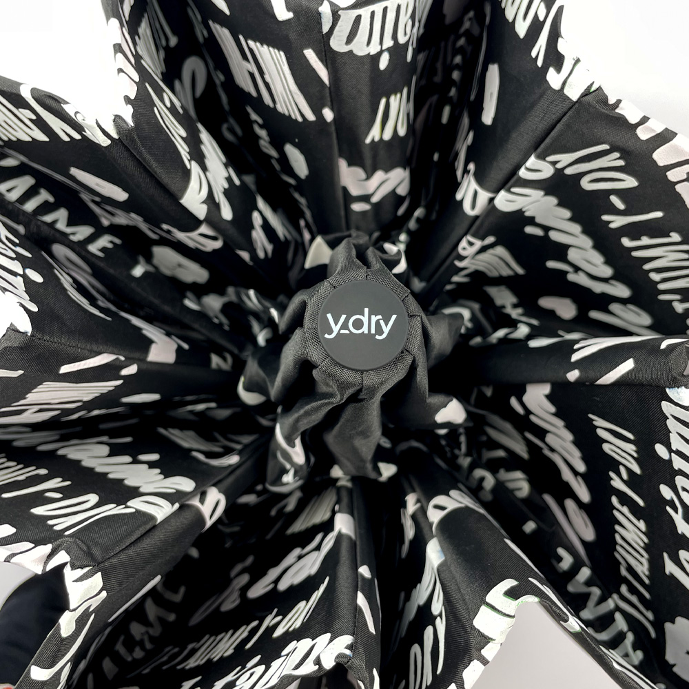 Y-DRY Je t’Aime ombrello corto fantasia unisex antipioggia