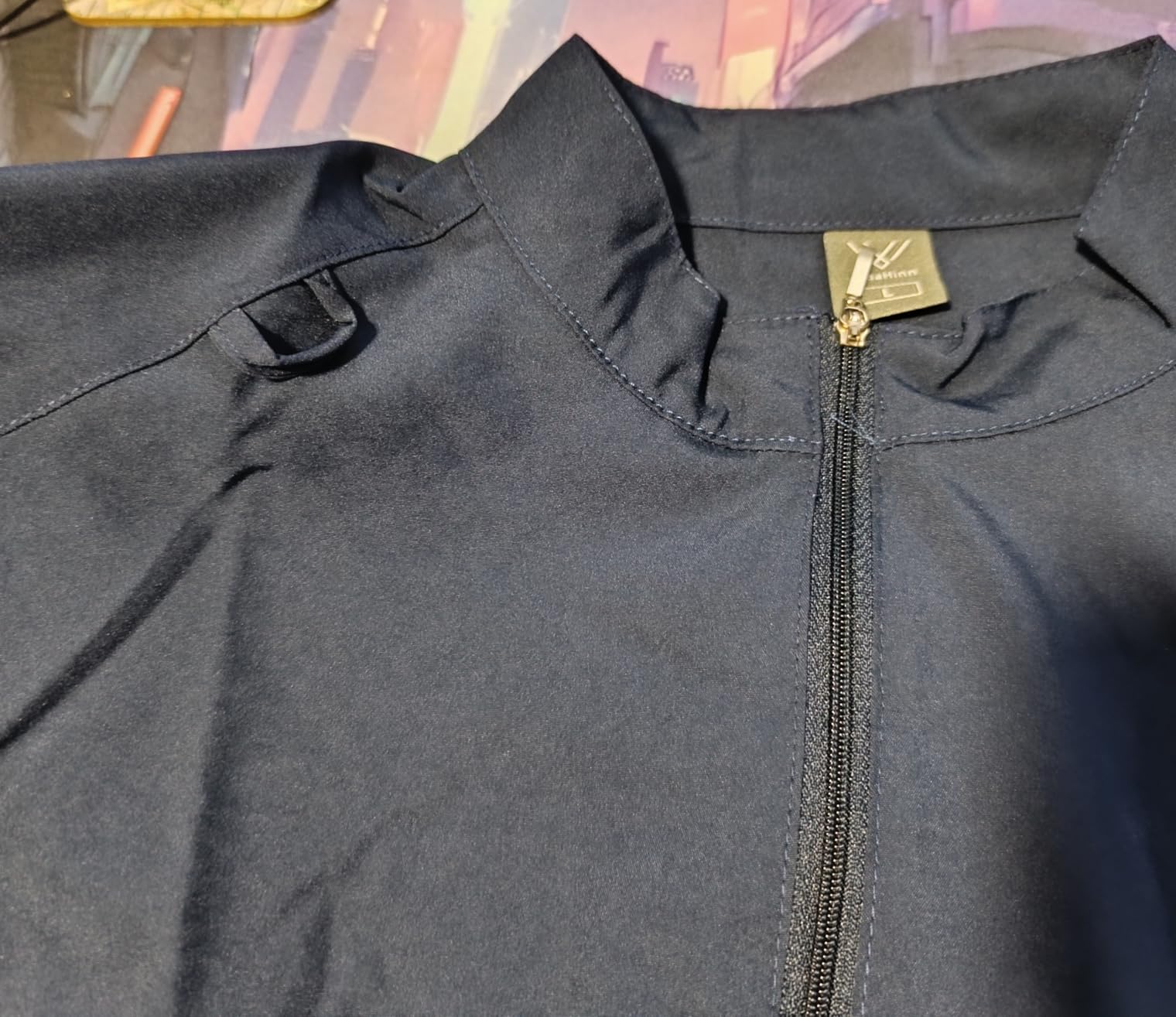 ThreeH divisa medica camice+pantaloni taglia M blu scuro