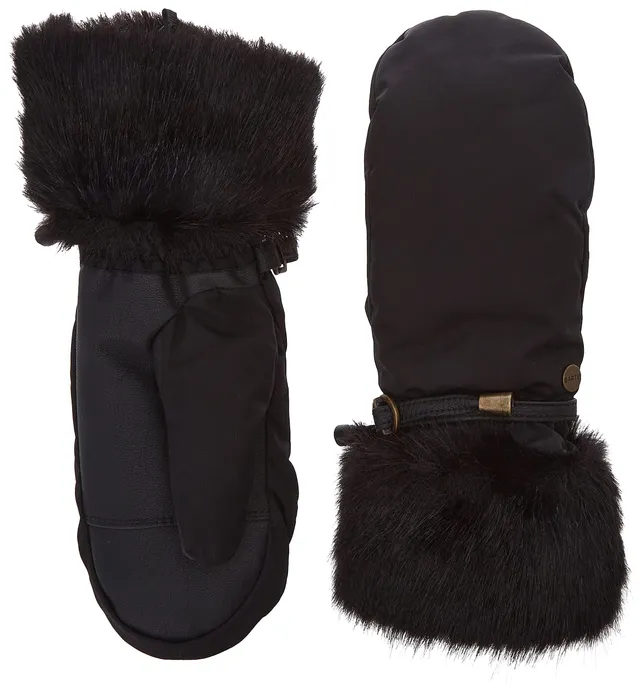 Barts Empire Skimitts muffole uomo nero impermeabile