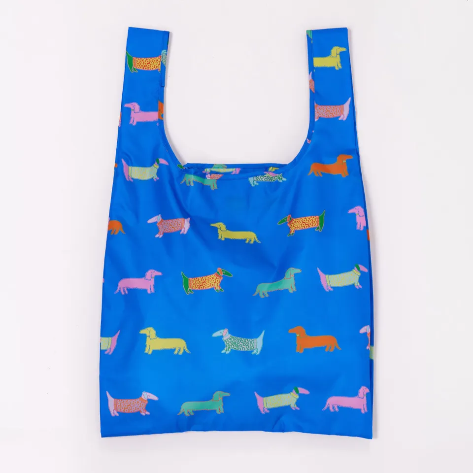Original Duckhead Dogs in Blue Borsa Riutilizzabile Tote Blu
