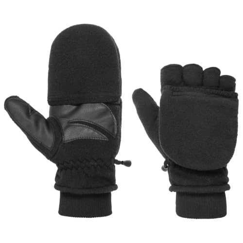 Barts Convertible Mitts Guanti Senza Dita Nero 7