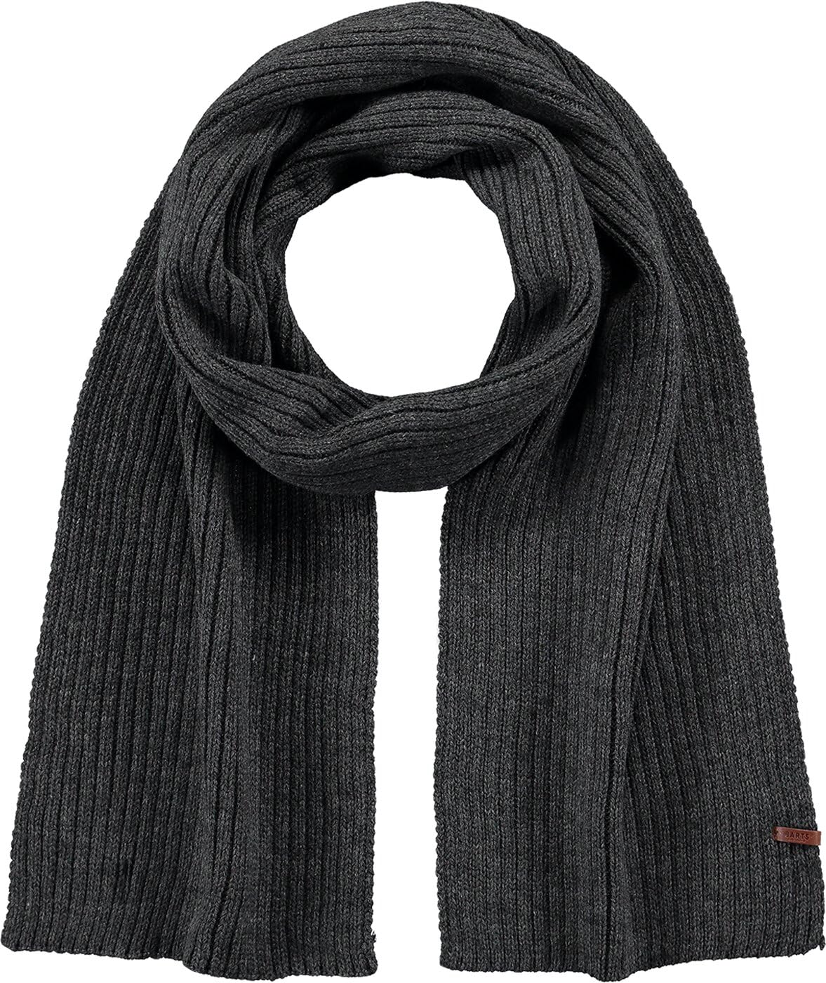 Barts Wilbert sciarpa invernale maglia nera calda unisex