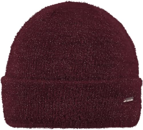 Barts Starbow berretto donna bordeaux lurex