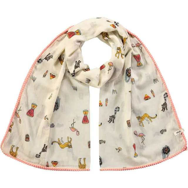 Barts Jaunt Scarf sciarpa donna multicolore cotone