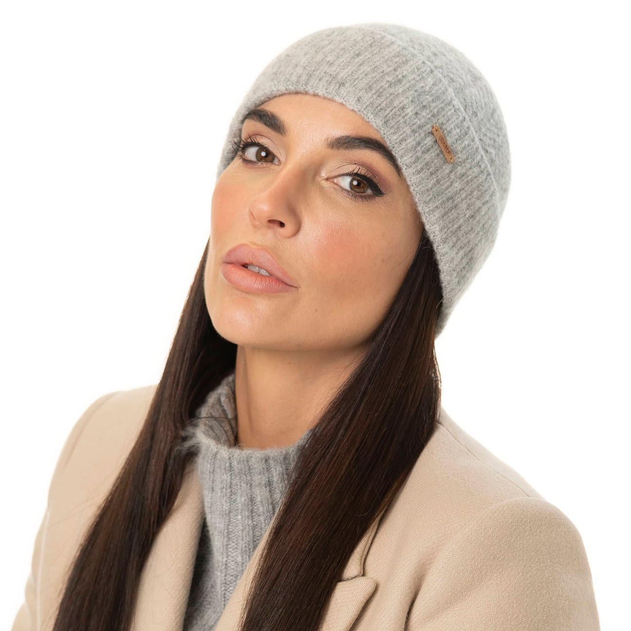 Barts Calmela berretto lana alpaca beige donna