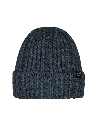 Barts Yffan Beanie berretto uomo pile blu navy