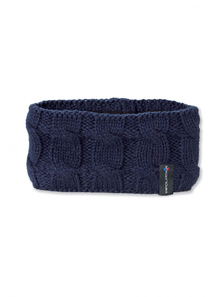 Pipolaki Valeriane fascia donna pile nero invernale