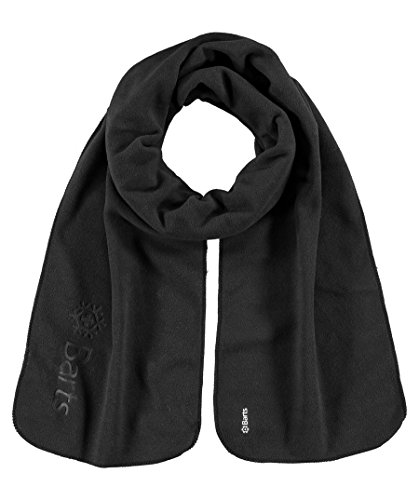 Barts Fleece Shawl set sciarpa pile nero taglia unica