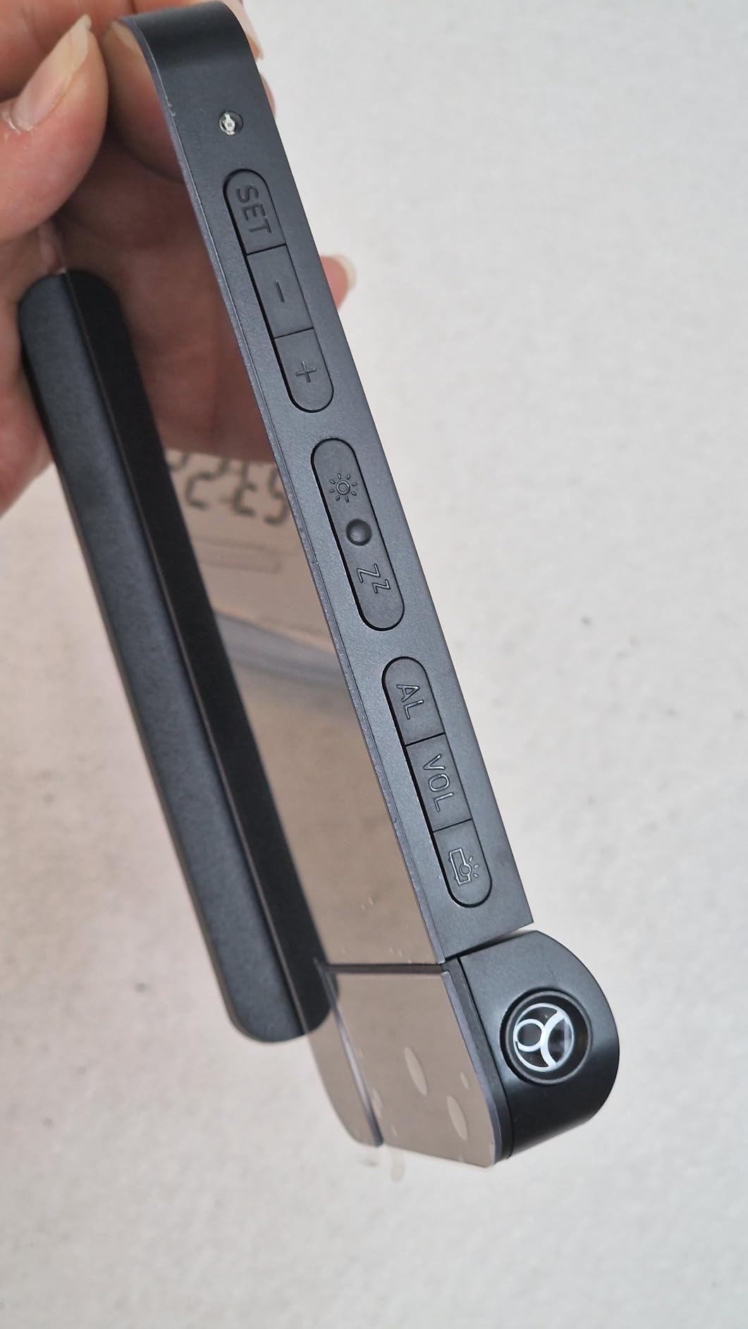 ThreeH Sveglia Digitale Proiezione LED Nero USB