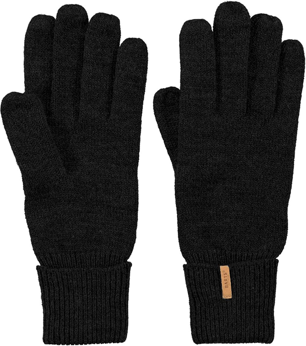 Barts Fine Maglia Guanti Unisex Nero Taglia M