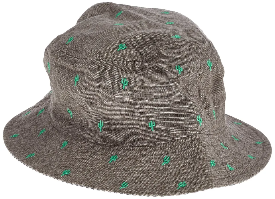 Barts Mirrow Cappello Pescatore Cotone Khaki Regolabile