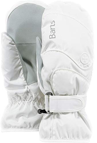 Barts Basic Manopole Sci Unisex Small Bianco Pile Idrorepellente