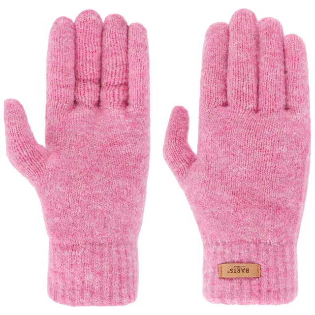 Barts Witzia guanti donna pink-melange caldi