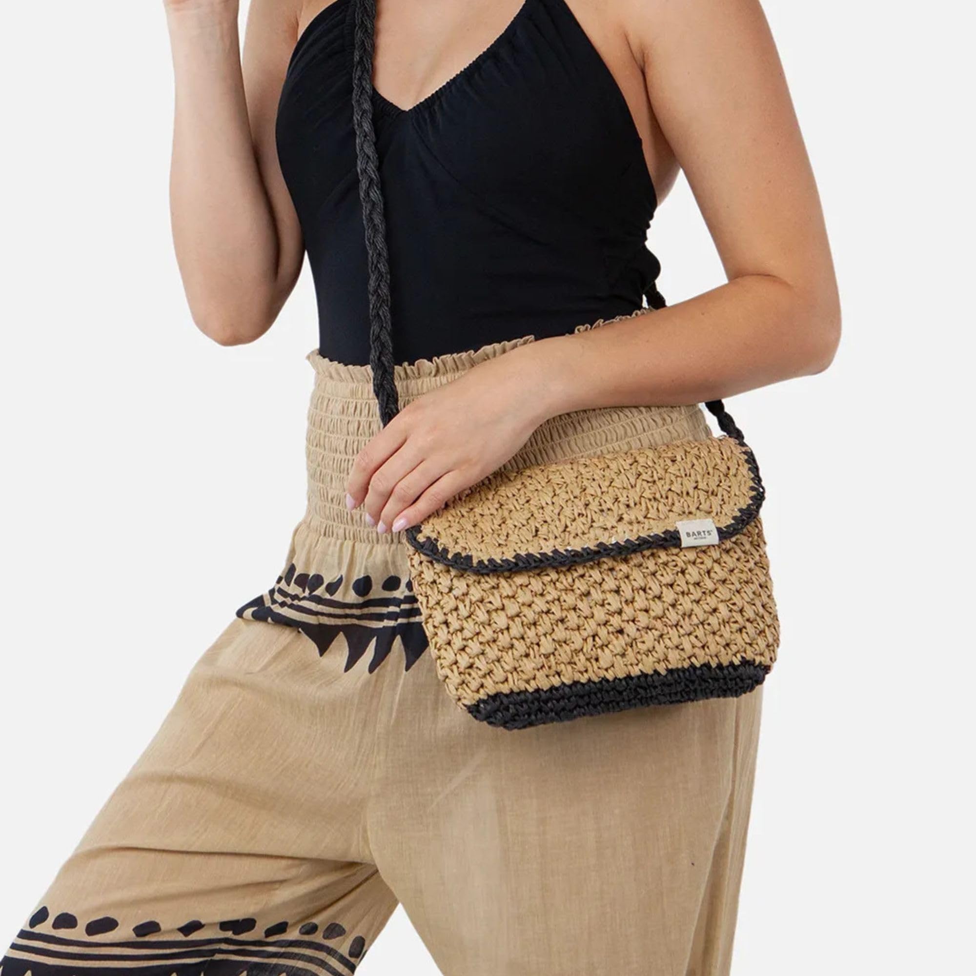 Barts Mediteraz shoulderbag borsa tracolla naturale UNI