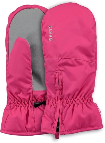 Barts Zipper Mitts Muffole Bimba Grigio Taglia 10 Impermeabili