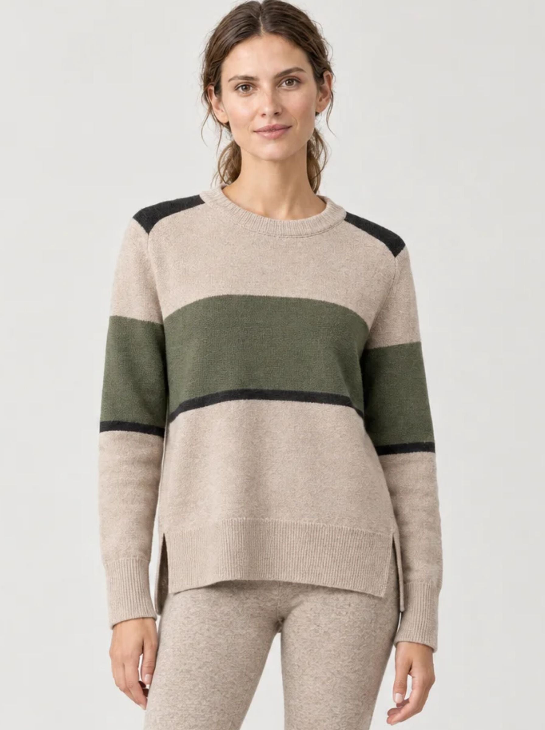 Pipolaki Altitude maglione donna merino beige taglia M