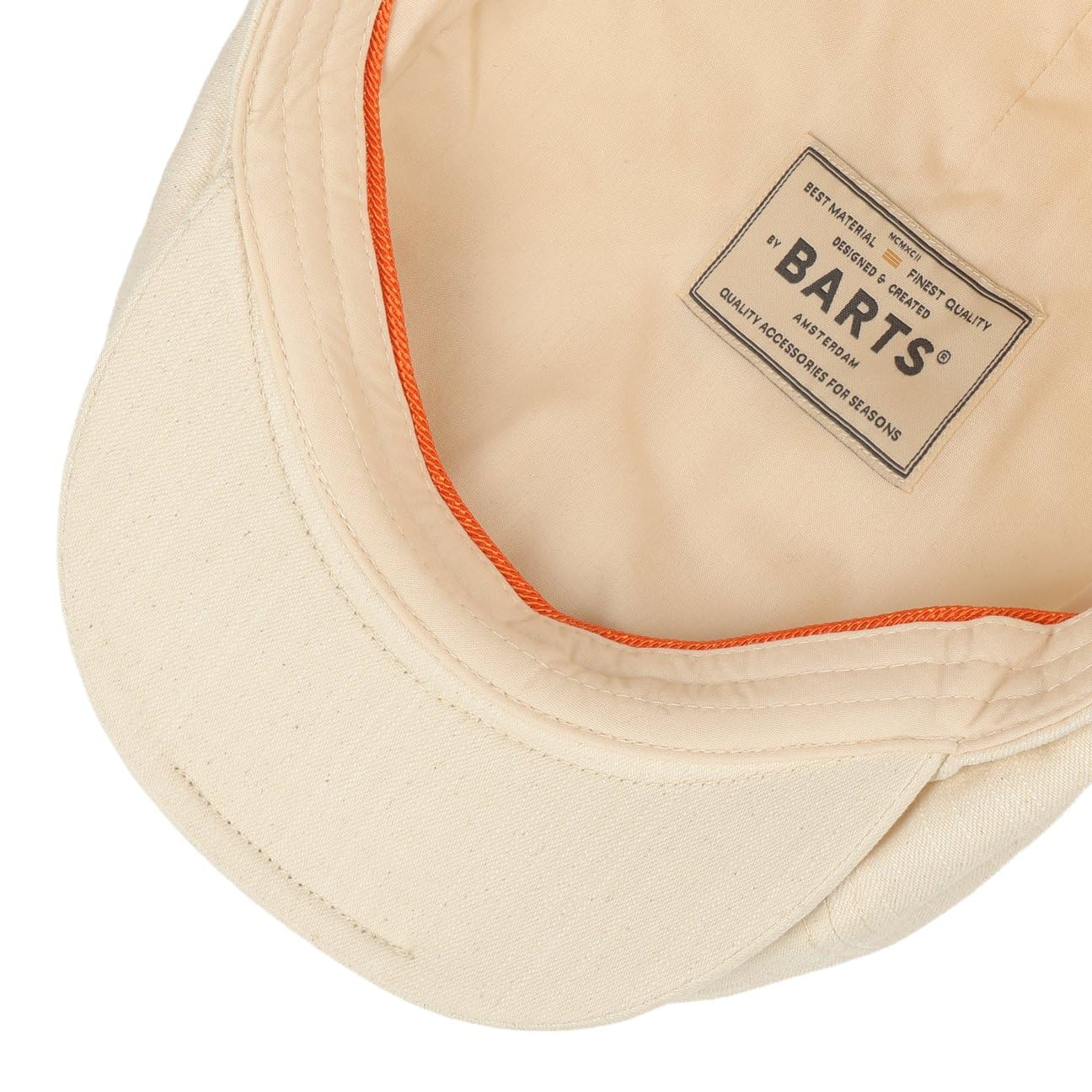 Barts Jamaica Cap coppola uomo bianco crema lana taglia unica