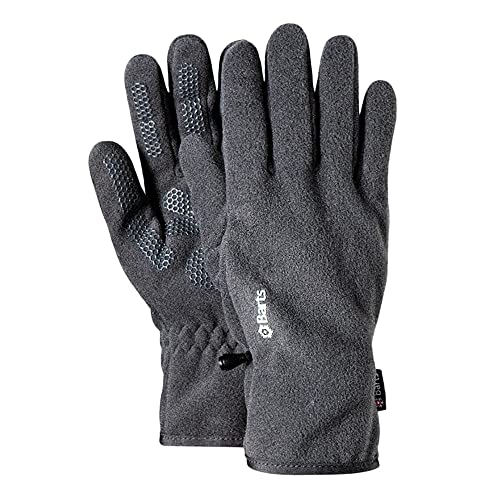 Barts Fleece Guanti Unisex Adulto Grigio Heather Grey