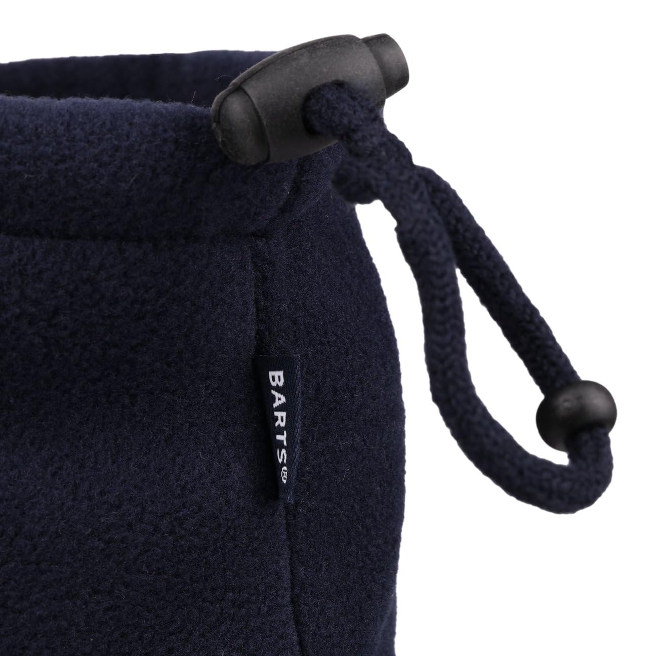 Barts Scaldacollo pile blu navy morbido senza chiusura