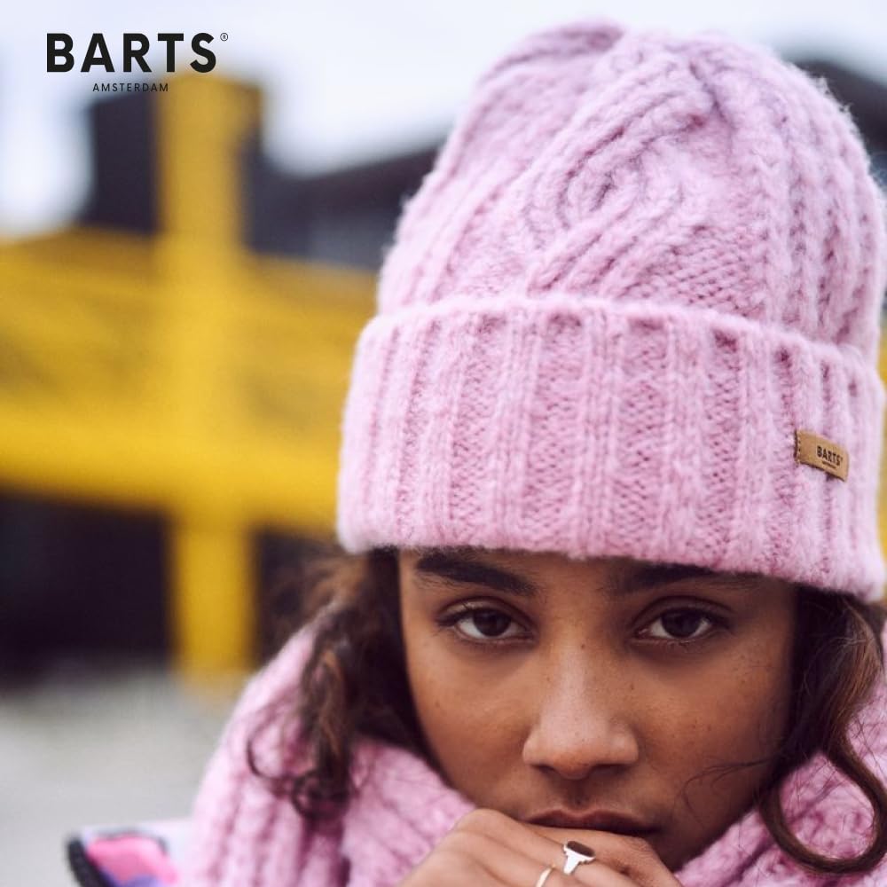 Barts Farrah Beanie berretto donna crema morbido