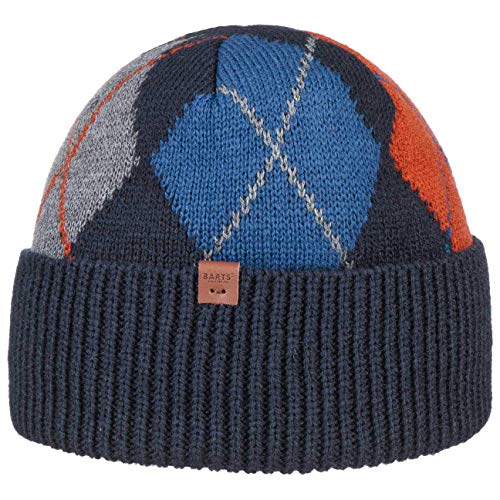 Barts Guer Berretto Uomo Blu Tartan
