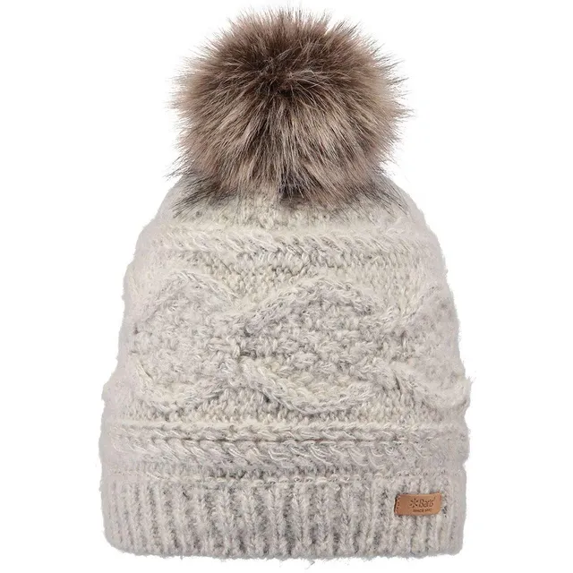 Barts Antonia Beanie Berretto Donna con Pompon e Pile