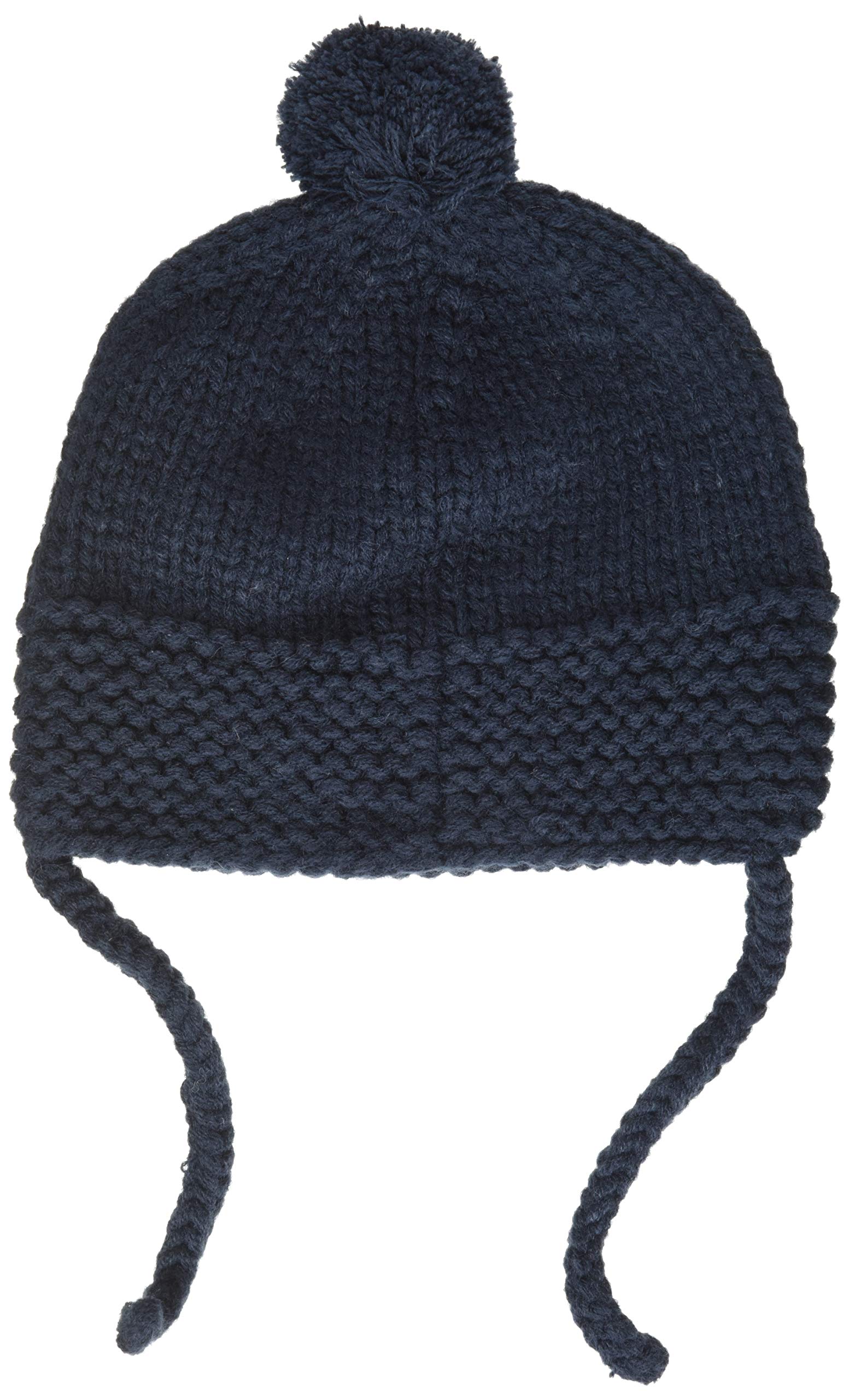 Barts Yuma Berretto Bimbo Blu Navy con Pompon Pile