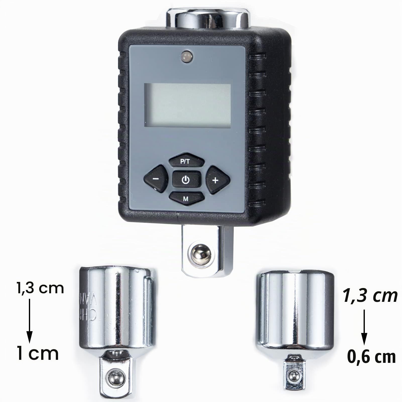 ThreeH 2-200 Nm adattatore coppia digitale 1/2" LED