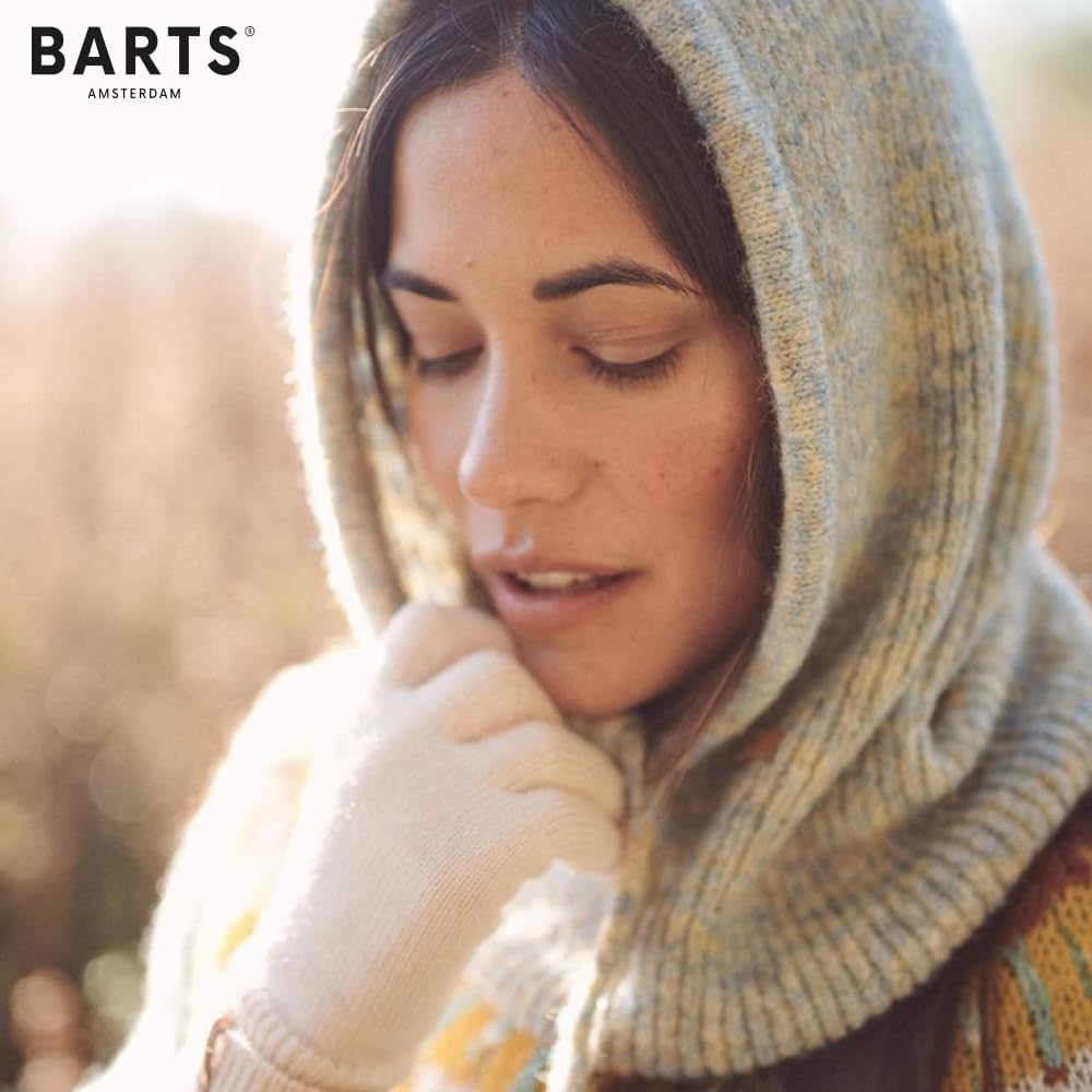 Barts Jasmin Mitts guanti donna grigi lana taglia unica