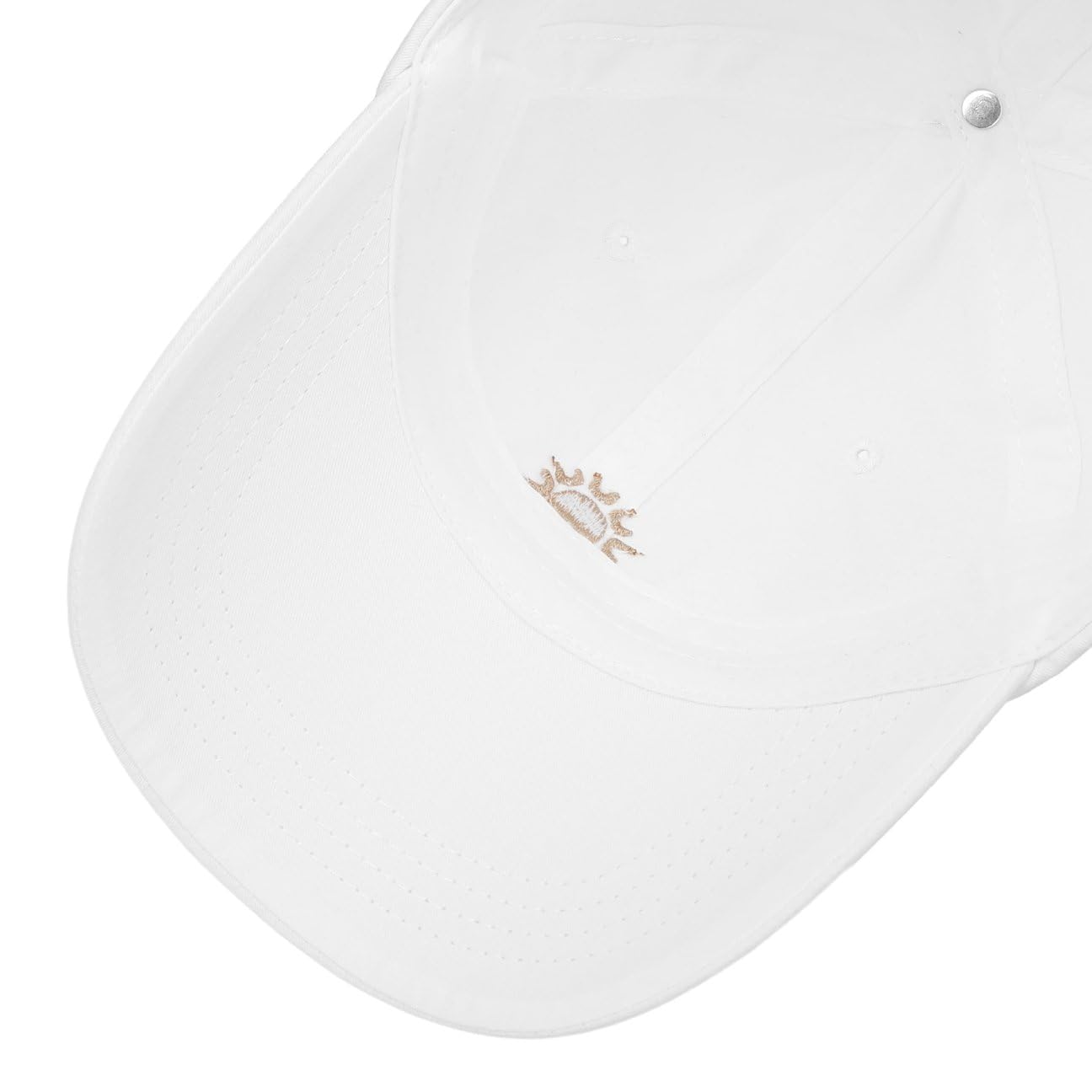 Barts Jarrah Cappellino Baseball Cotone Azzurro Bianco Crema