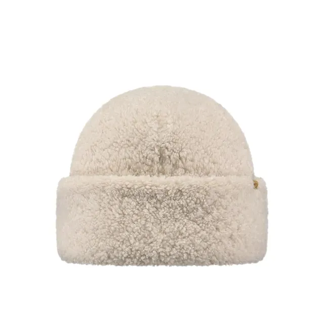 Barts Teddybow Berretto Donna Cream in Pelliccia