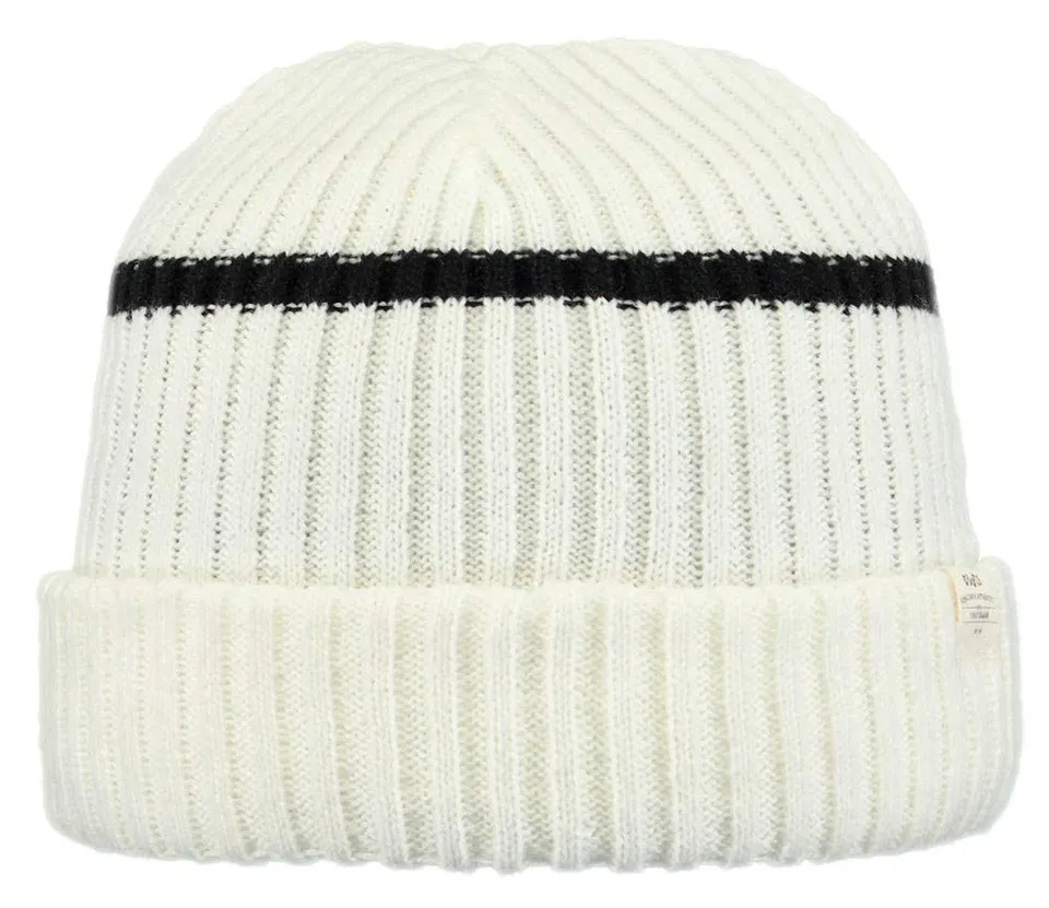 Barts Huxley Beanie berretto bimbo rosa riga grafica