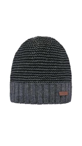 Barts Beanies David Berretto Uomo Coste Fodera Pile