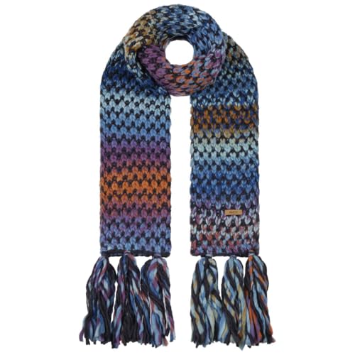 Barts Nicole Sciarpa Donna Blu Morbida con Nappe
