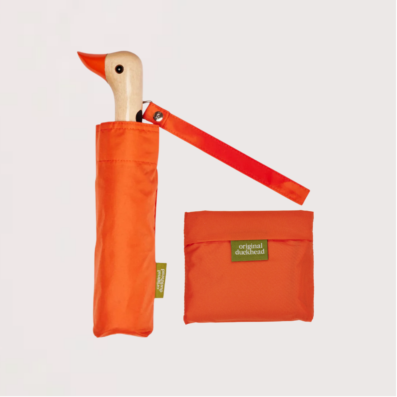 Original Duckhead Pumpkin Bundle set ombrello arancione + borsa
