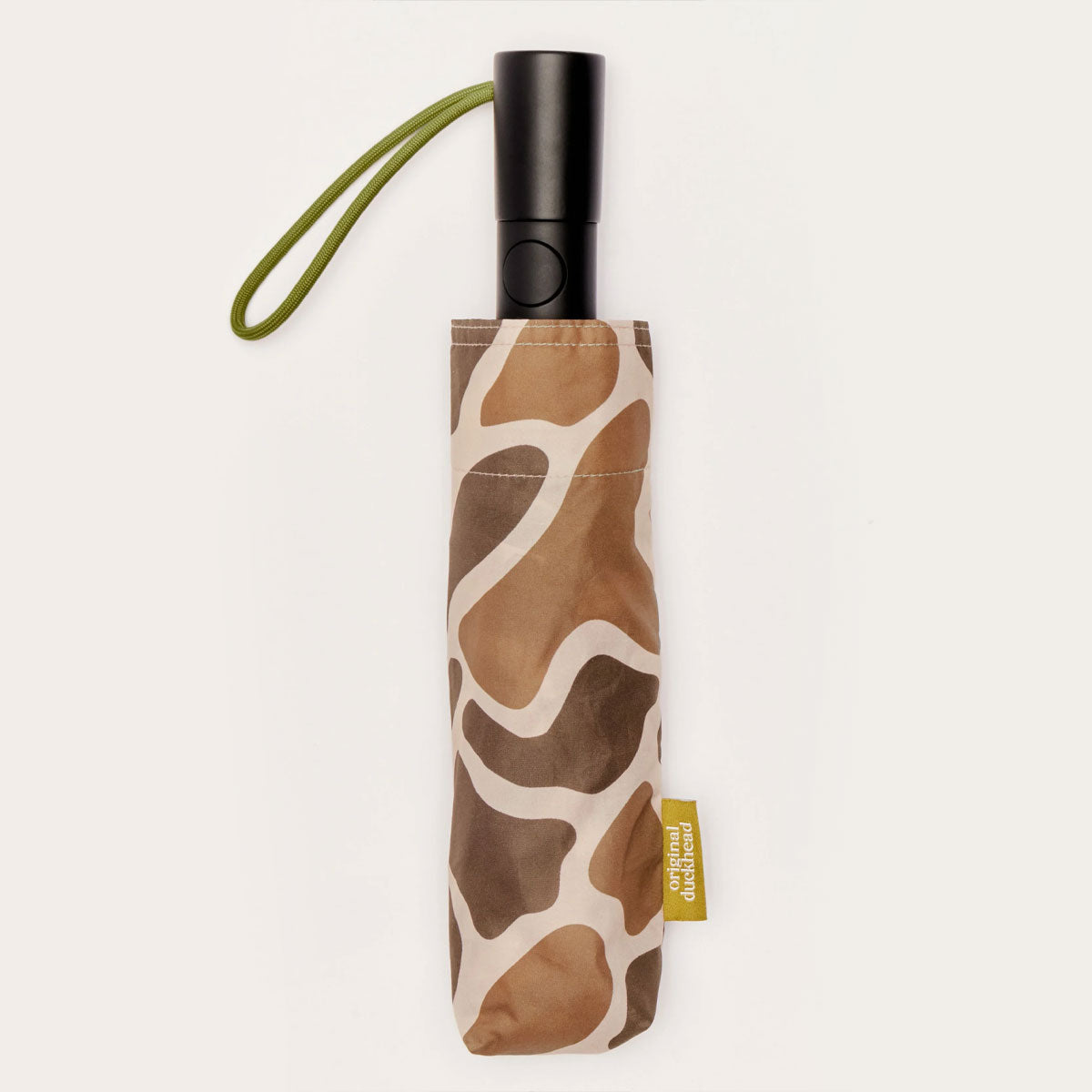 Original Duckhead The Daily Ombrello Compatto Taupe Ripples UV