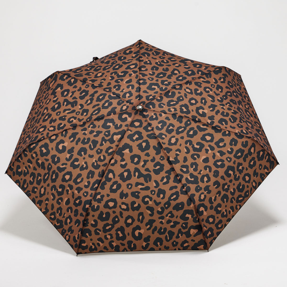 Original Duckhead Mini ombrello leopardato compatto