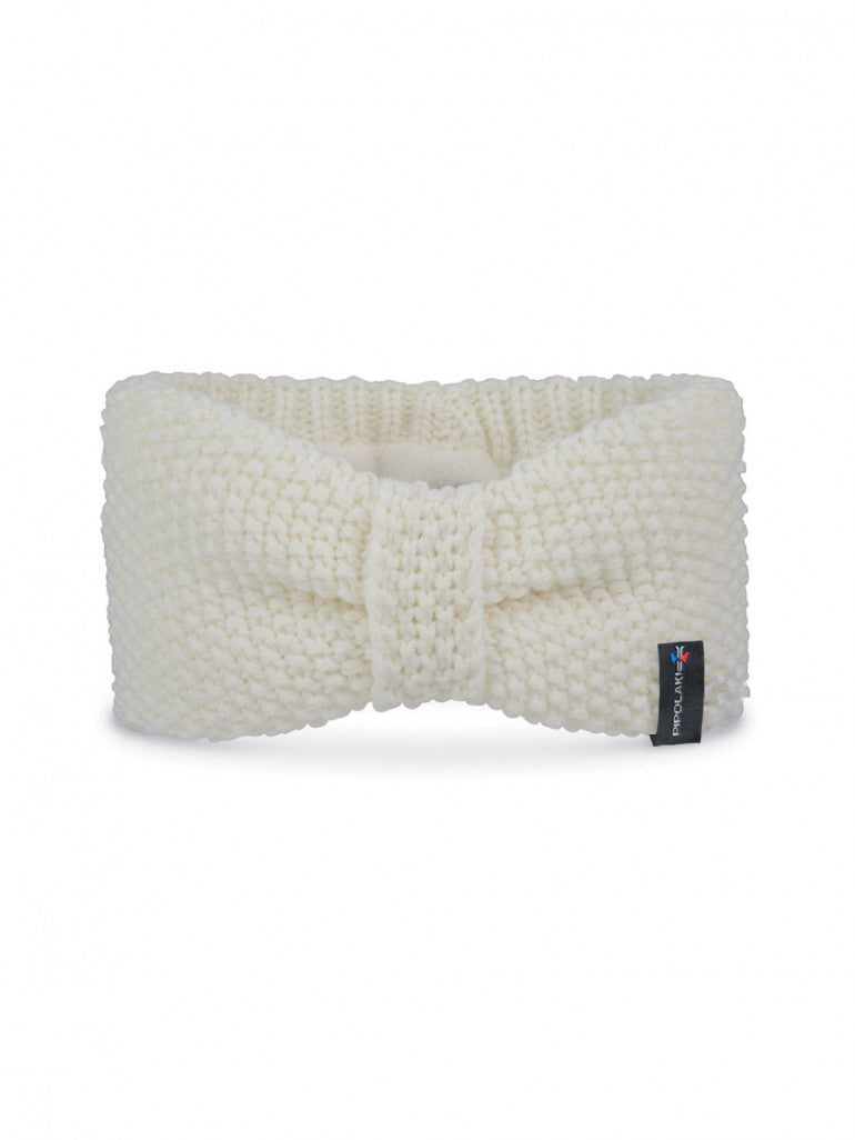 Pipolaki Nunka fascia invernale nera in pile donna