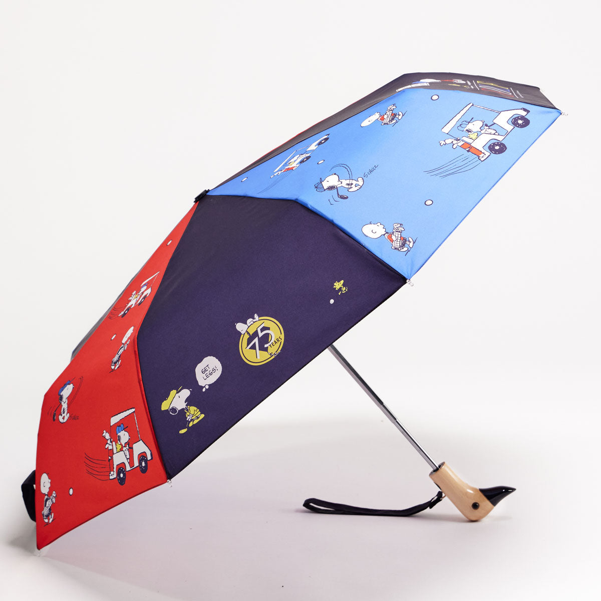 Original Duckhead Peanuts Golf Ombrello Compatto Snoopy