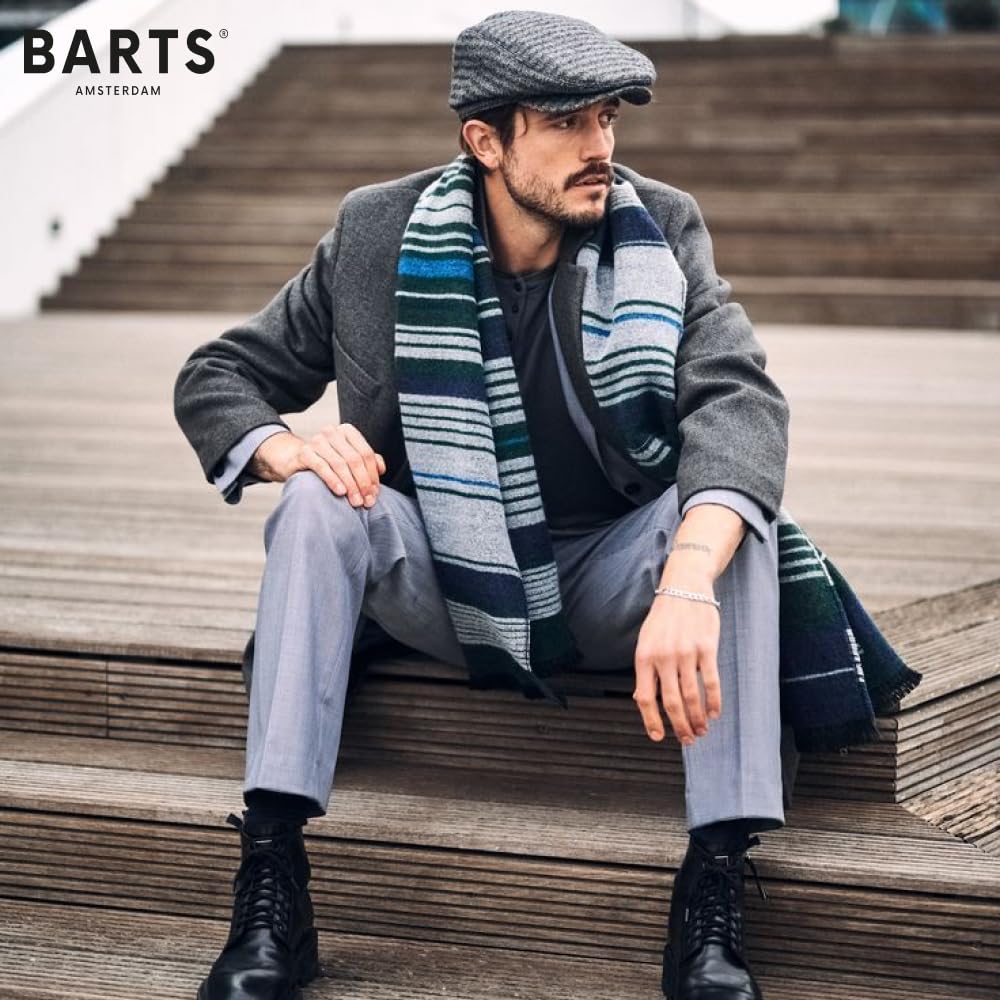 Barts Mr Mitchell Coppola Uomo Navy Misto Lana