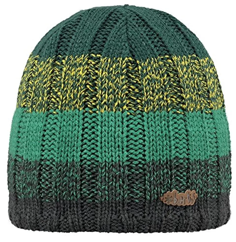 Barts Luca Beanie Cappello Bimbo Verde XS fodera pile