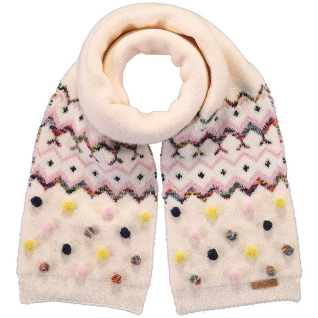 Barts Faira Scarf sciarpa bambina con pon pon