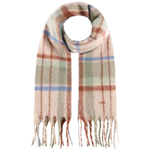 Barts Loriant Sciarpa Donna Verde Menta a Quadri