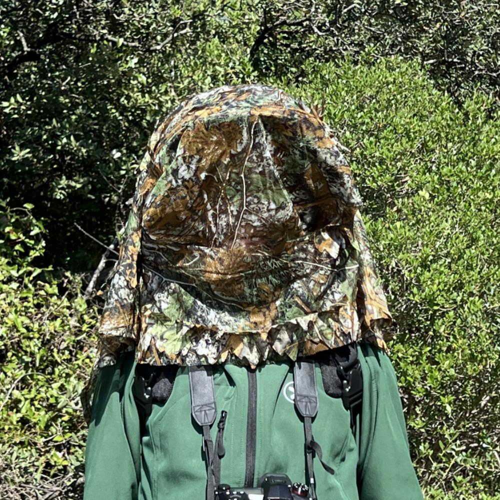 Oxaz Sur-capuche Overcap Cappuccio Mimetico 3D Foresta