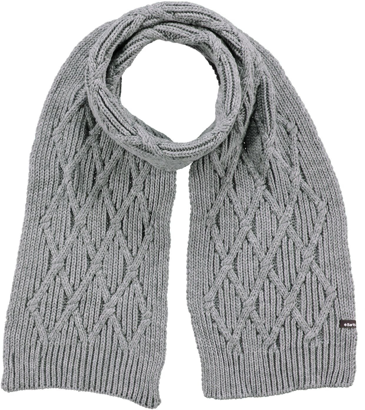Barts Oscar Scarf Set Uomo Sciarpa Cappello Guanti Grigio