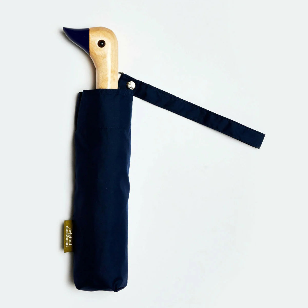 Original Duckhead Duck Ombrello Viaggio Blu Navy Riciclato