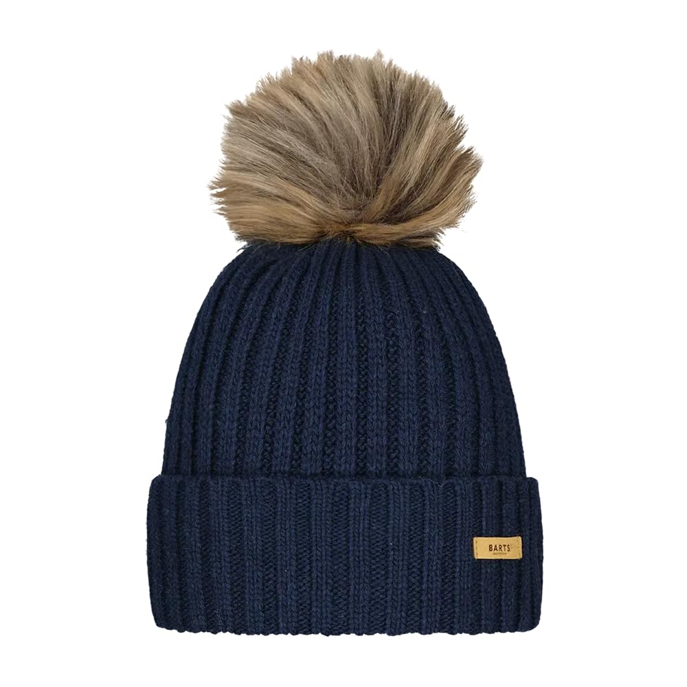Barts Beanies Augusti Berretto Donna Blu Misto Lana