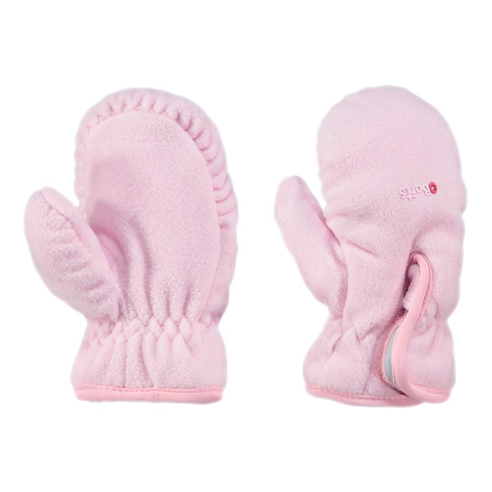Barts Fleece Mitts muffole neonato rosa pile
