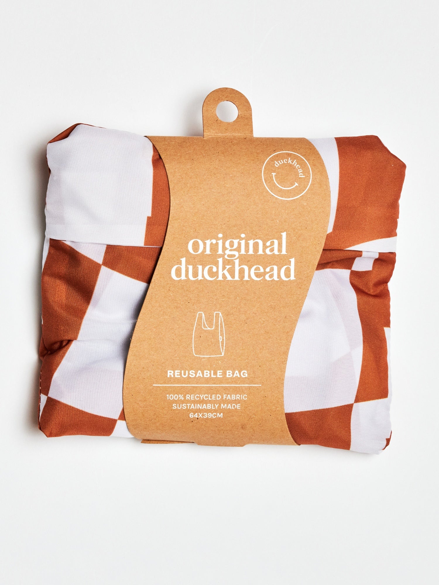 Original Duckhead Extra Bag Shopper Peanut Butter Checkers