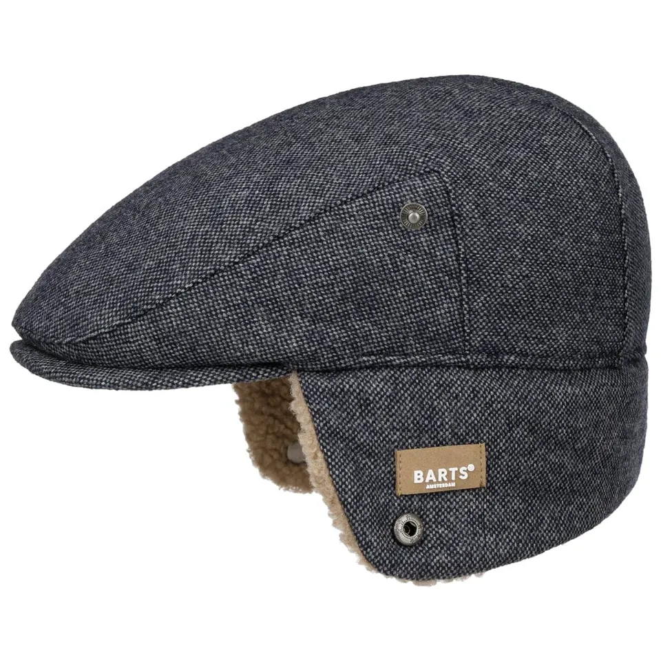 Barts Monzonite Denim Coppola Uomo Taglia M Fodera in Lana